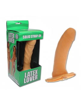 Latex Lover İçi Boş Belden Bağlamalı Protez Penis