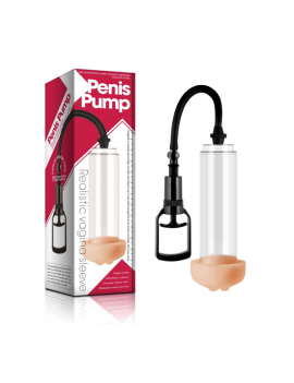 Penis Pump Vajina Girişli Penis Büyütücü Pompa